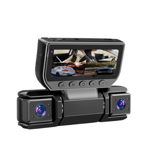 Caméra voiture 360 WiFi résout les angles morts : enregistreur DVR 1080P pour avant et côtés
