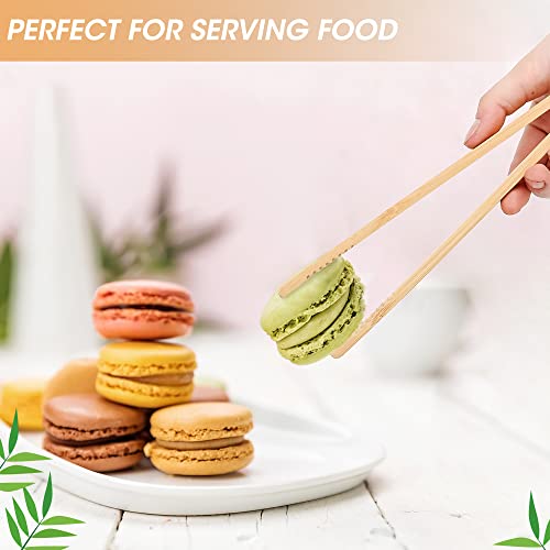 Ymp Trade - Bamboo Tongs For Serving Food – Kitchen Wooden Tongs Toaster Tongs Mini Bamboo Tongs For Cooking Serving Anti-Slip Profile #TOP6