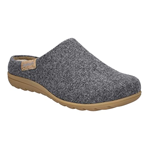 Westland by Josef Seibel Damen Hüttenschuhe Cadiz 01,Weite G (Normal),lose Einlage,hauslatsch,finken,schlapen,Home-Slipper,grau,42 EU / 8 UK