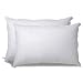 Overfilled Down Alternative Back / Side Sleeper Pillow - Hypoallergenic Fill - 100% Cotton Ticking - Set of 2, Standard