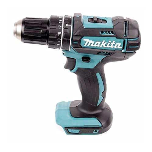 Makita DHP 482 STK Akku Schlagbohrschrauber 18V 62Nm + 1x Akku 5,0Ah + Ladegerät + 100 tlg. Bit Bohrer Set + Koffer – Bild 3