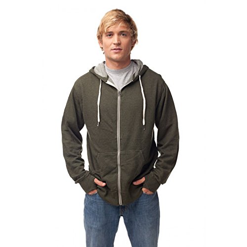 Independent Trading Co. Men's Trading Co. French Terry Sweatshirt, Olive, XX-Large