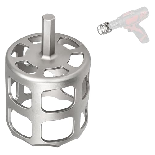 2.75 Stainless Grass Sprinkler Head Trimmer Tool for Garden Golf Course Park Lawn Clear Overgrown Sprinkler Head Digging Tool for Lnstall on A Power Drill for Use.