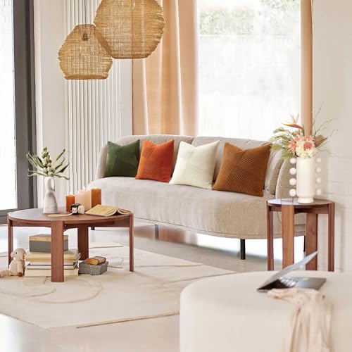 Housse de coussin velours 66x66 vert olive lavable canapé et lit - 8