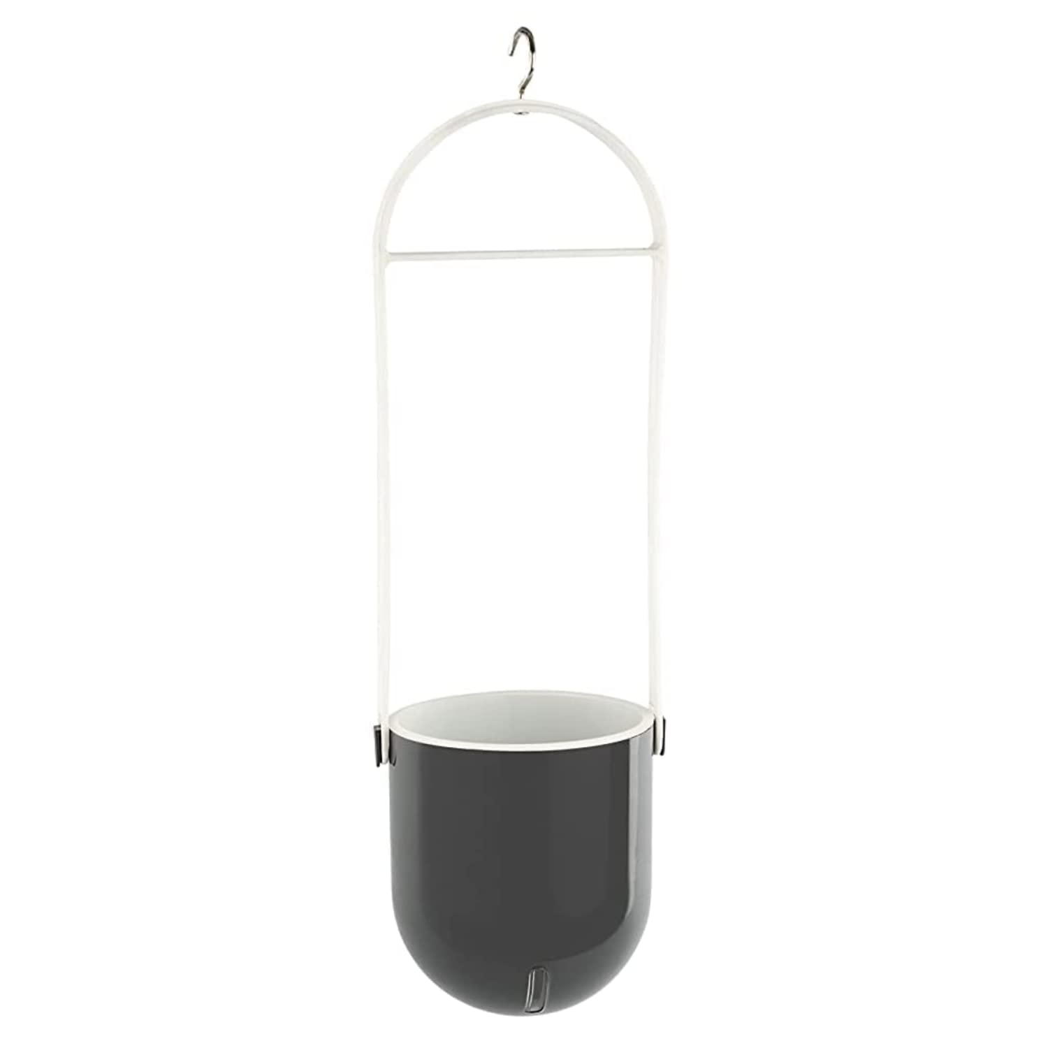 Hug A Plant | Sphere Selfwatering Hanging Flower Pot/Indoor Outdoor Plant Pot | Hanging Planter (Home & Garden) (16CM|6INCH) (Grey) (B0C6XDKS99) Amazon Price History, Amazon Price Tracker