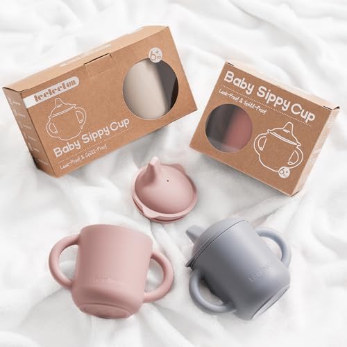 Leeleelon ® Silicone Baby Sippy Cup 6-18 Months thumb #8