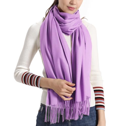 Image of Pashmina Scarf and Shawl - Soft Women Pashminas Wrap for Wedding Evening Party dresses