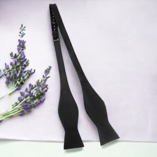 Image of PELUCHE Premium Black Bow tie for Men