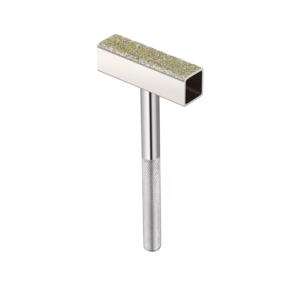 2 PCS Schleifstein-Abrichter, Diamant-Rad-Abrichter zum Schleifen von Entgratungsrädern, 45 x 15 mm