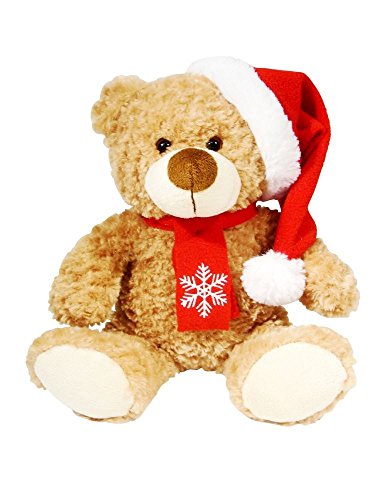 Soft Plush Bailey Christmas Teddy Bear Cuddly Toy 26cm für 20,43 EUR bei amazon.de Bild: Soft Plush Bailey Christmas Teddy Bear Cuddly Toy 26cm für 20,43 EUR bei amazon.de