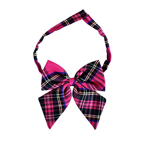 Image of Sunny Fashion Girls Skirt Kids School Uniform Set Red Tartan Pleated Hem Skirt