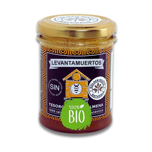 Levantamuertos Original Bio – Energizante Natural con Miel Cruda, Polen, Jalea Real y Própolis – Certificado Ecológico