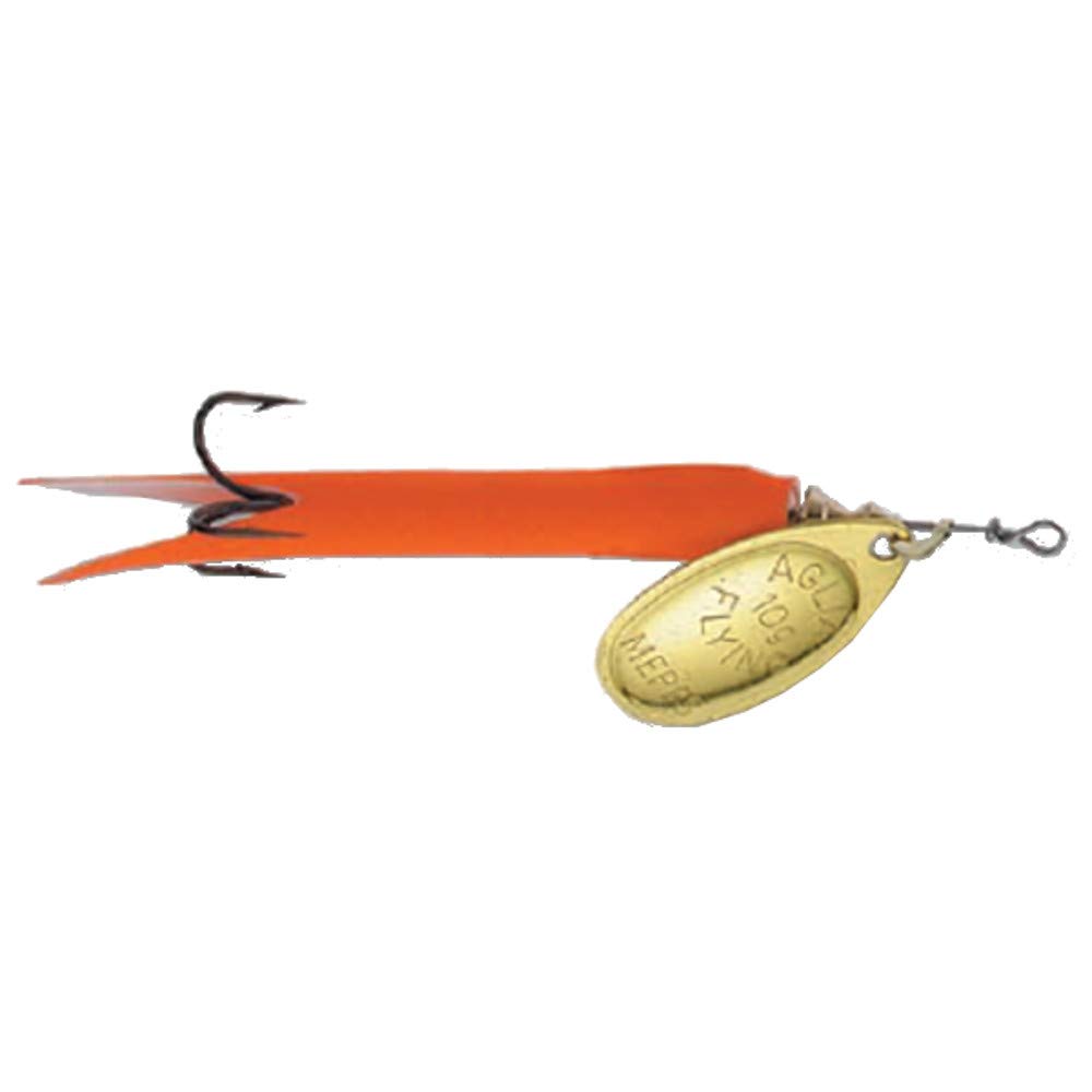 Mepps Aglia Flying C 10g, 15g, 25g, 5 COLOURS, Trout Salmon Pike Bar (orange-or, 25g)