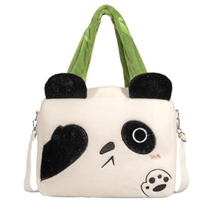 ショルダーバッグ・ポシェット TNTNTUTU Girl Beautiful Fancy Shoulder-Bag Amazon.com: Panda Cute Novelty Purse Aesthetic Women Kawaii
