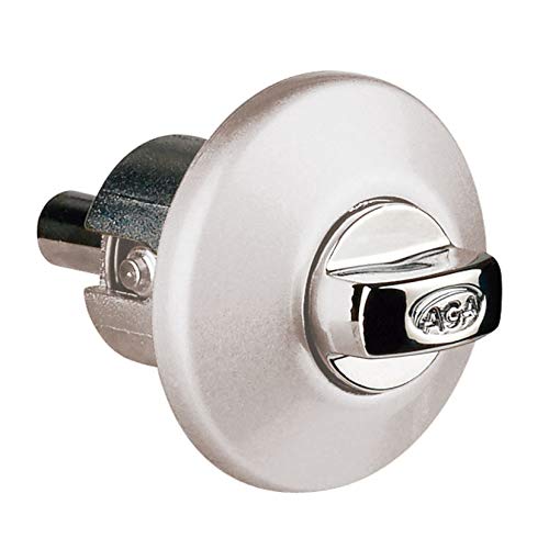 Aga - Cerradura Pulsador Puerta Corredera 418 Blanco En Oferta Aga Cerrad.pulsador Puerta Corred.418 Blanco