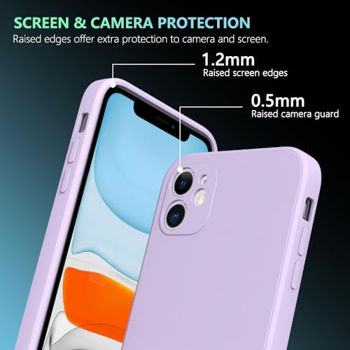 Image of for iPhone 11 Case Purple, Scratch Resistant with Soft Touch, Slim Thin Phone Cover for iPhone 11 6.1 inch