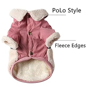 Vecomfy-V-Collar-Dog-Coats-for-Small-Dogs-Fleece-Lining-Warm-Puppy-Jacket-for-Cold-Winter-Pink-M - Cucciolini Doodles   Vecomfy-V-Collar-Dog-Coats-for-Small-Dogs-Fleece-Lining-Warm-Puppy-Jacket-for-Cold-Winter-Pink-M