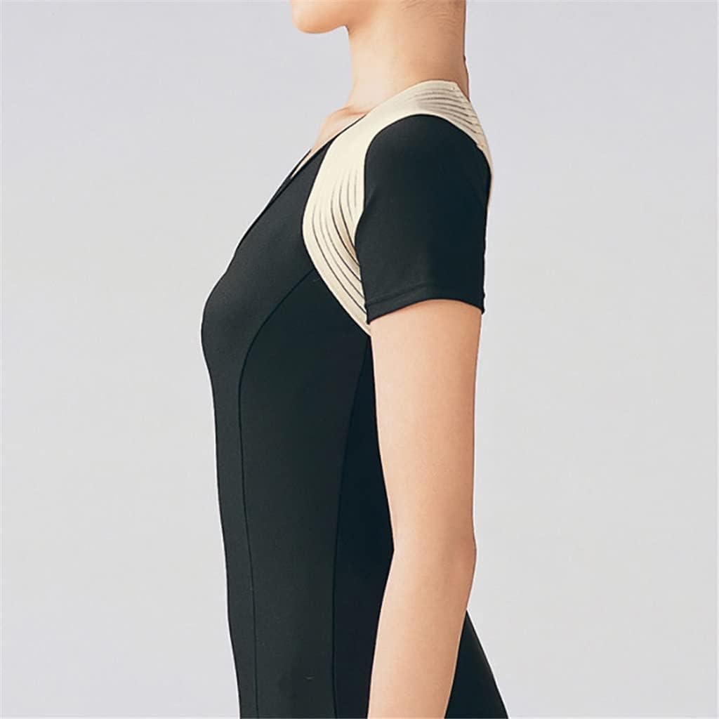 Breathable Comfortable Back Shoulder Posture Corrector Posture Correction Belt Spinal Correction Strap Camel Back(L code)