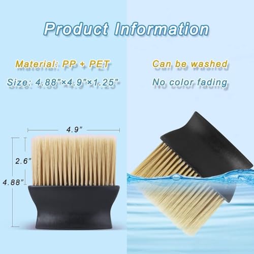 Image of 2Pcs Car Interior Cleaning Brush Combo | AC Vent Brushes | Scratch Free Cars Duster | Soft Bristles Car Brush for Cleaning Cars Interior Dusting Tool PC Laptop Keyboard