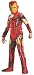 Rubies Marvel Universe Classic Collection Avengers Assemble Deluxe Muscle-Chest Iron Man Costume, 44-48" Tall