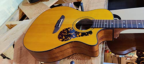 Framus Legacy FG 14 SV Grand Auditorium Guitare folk avec micro Jaune satiné - Les Beatles, Paul McCartney, John Lennon, RIngo Starr, George Harrison Framus Legacy FG 14 SV Grand Auditorium Guitare folk avec micro Jaune satiné – Image 3