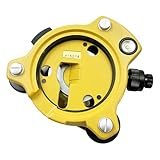 Standard Tribrach with Optical Plummet for Topcon Surveying Tribrach for Total Station Tripod, 5/8' Thread