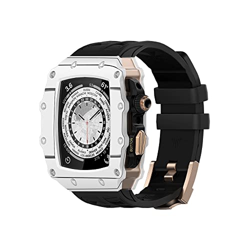 Kit modification Apple Watch carbone pour look luxe iWatch 8 - 5