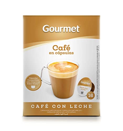 Marca Blanca - Gourmet Café con Leche en Cápsulas, 16 cápsulas