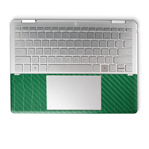 Image of MightySkins Carbon Fiber Skin Compatible with HP Spectre x360 14 inch (2022) Full Wrap Kit - Alligator | Protective, Durable Textured Carbon Fiber Finish | Easy to Apply | Made in The USA