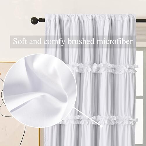 Image of Homechoice Decor Thermal Insulated Window Curtains 42 inch W x 63 inch L (Pair)