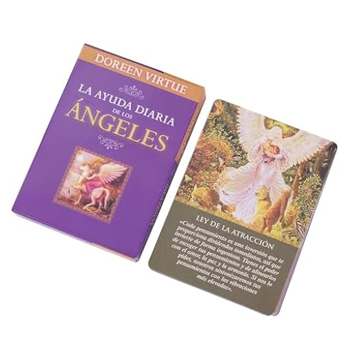 Guía Diaria de Tus Ángeles: Baraja de Cartas de Oráculo y Tarot | 44 Cartas para Principiantes y Profesionales | Lectura de Tarot Angelical | Ya disponible en tu tienda friki favorita! En mundofriki.es!