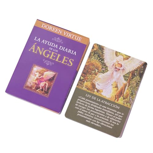 Guía Diaria de Tus Ángeles: Baraja de Cartas de Oráculo y Tarot