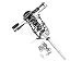 T-rex 500PRO Main Rotor Head Assembly for Trex 500 PRO RC Helicopter Part