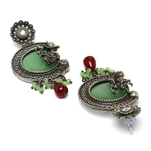 Antique Matte God Krishna Jewellery Set