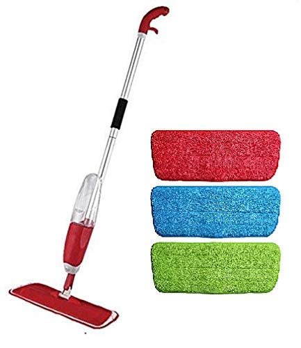 Prachit 360 Degree Cleaning Healthy Spray Mop with Washable Cleaning Pad and Integrated Water Spray for Floor Cleaning, Spray Mop Cleaner, Spray Mop for Floor Cleaning (Spray Mop with 3 PCs Pad) (B0BBMRC5FF) Amazon Price History, Amazon Price Tracker