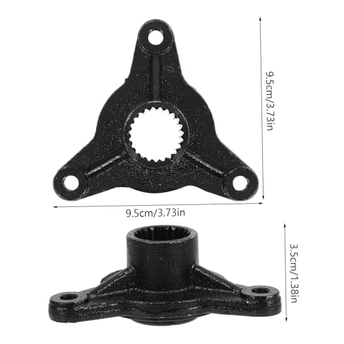 Moyeux de roue arrière 23 dents 78mm Alipis pour remplacement de pont arrière de kart
