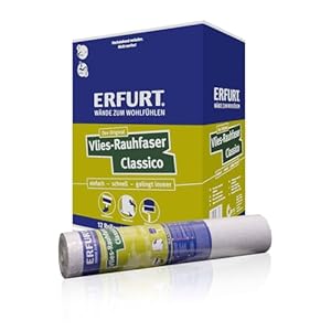 Erfurt Vlies-Rauhfaser Classico Weiß 12 Rollen Tapete