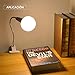 Portalámpara LED Multifunción Luz Mesa Flexo de Pinza con Interruptor EU Enchufe,...
