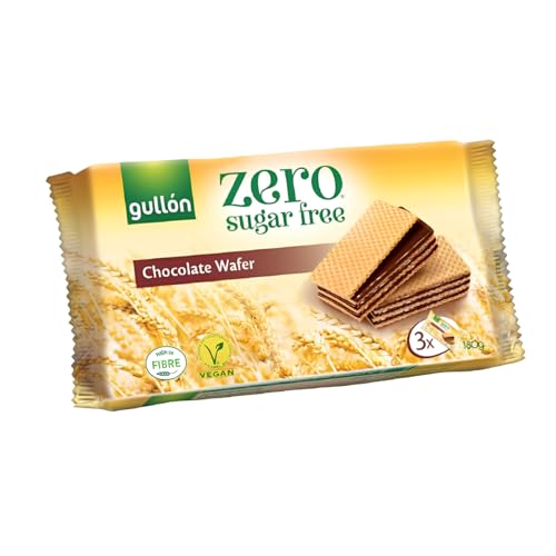 Gullon Zuckerfrei Schokolade Creme Obladen 180 gm