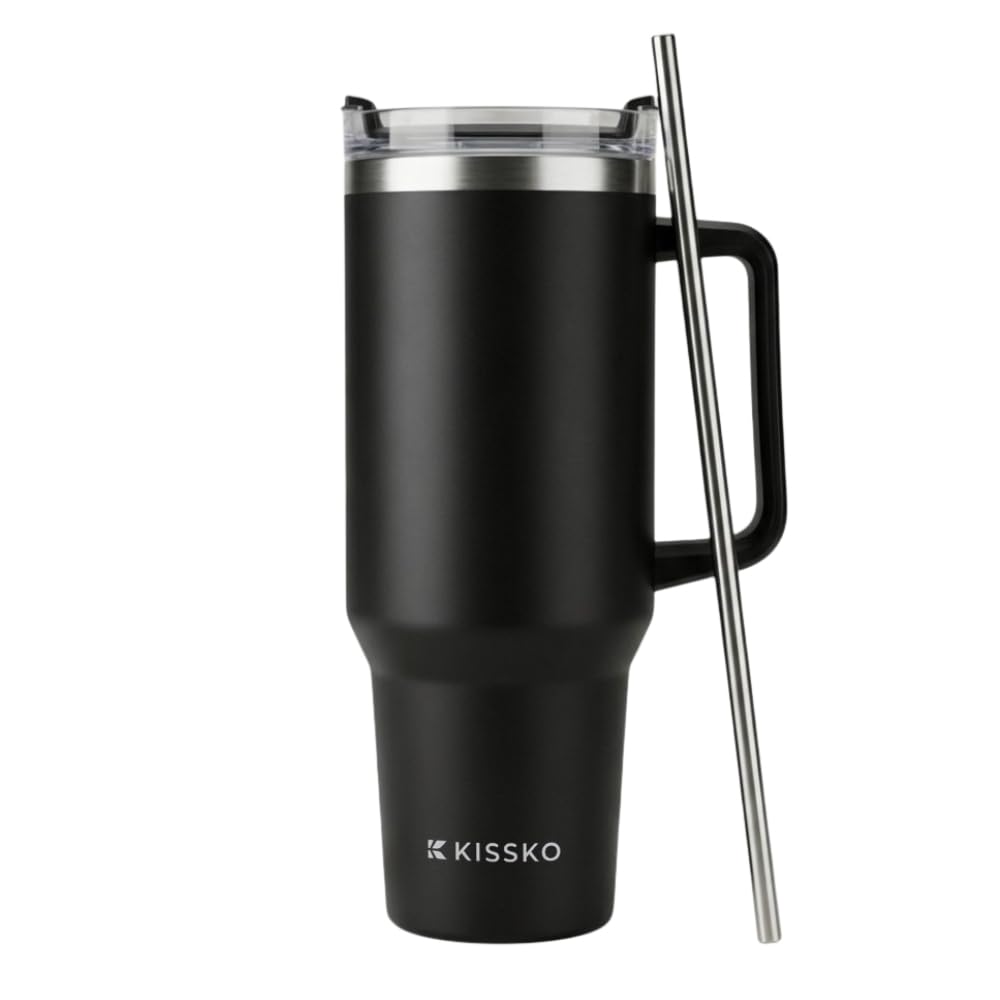 1200ml Stanley Bottle with Straw & Handle | Stainless Steel