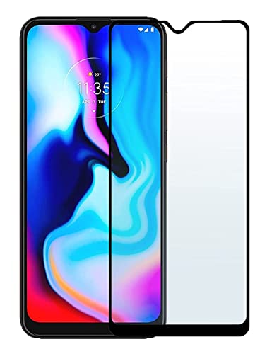 Image of HD Tempered Glass Screen Protector Compatible For Moto E7 Power With Edge To Edge Coverage And Easy Installation Kit