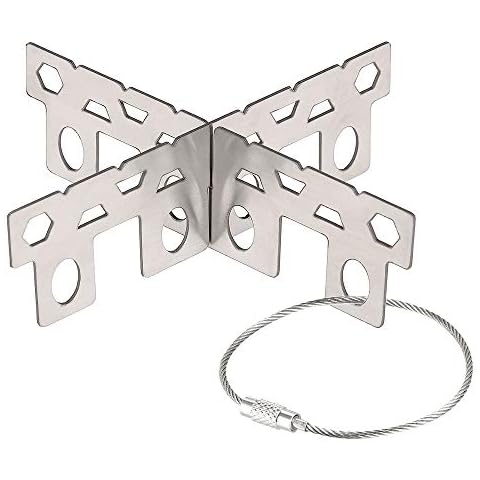 Lixada Titanium Alcohol Stove Outdoor Stand Cover