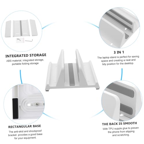 Soporte Vertical Ajustable para Laptop y Tablet Cabilock miniatura 3