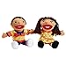 Excellerations Multicultural Boy and Girl Puppet Pairs, Set of 2 Puppets, Hispanic, 13?? H (Item # KIDPUPH)