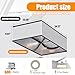 Eapele Premium Energy Saving Attic Door Insulation Cover for Pull Down Stairs, 54