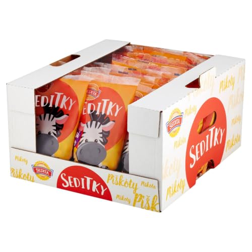 SEDITA Seditky Mini – Małe okrągłe biszkopty, 21 × 120 g