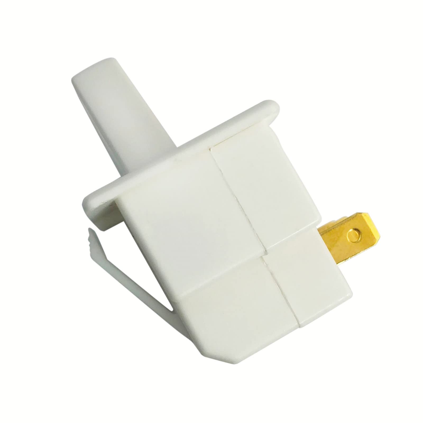 2Pcs Refrigerator Door Light Switch - 3 Pin, Momentary, Compatible With GE, Whirlpool, LG, Etc.
