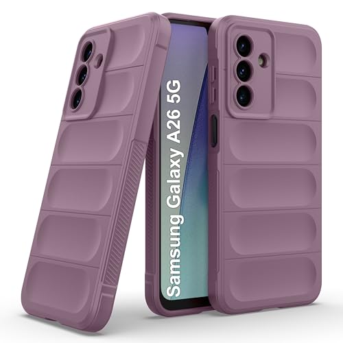 Image of Zapcase Back Case Cover for Samsung Galaxy A26 5G | Compatible for Samsung Galaxy A26 5G Back Cover | Liquid Silicon Magic Case with Camera Protection | Lavender
