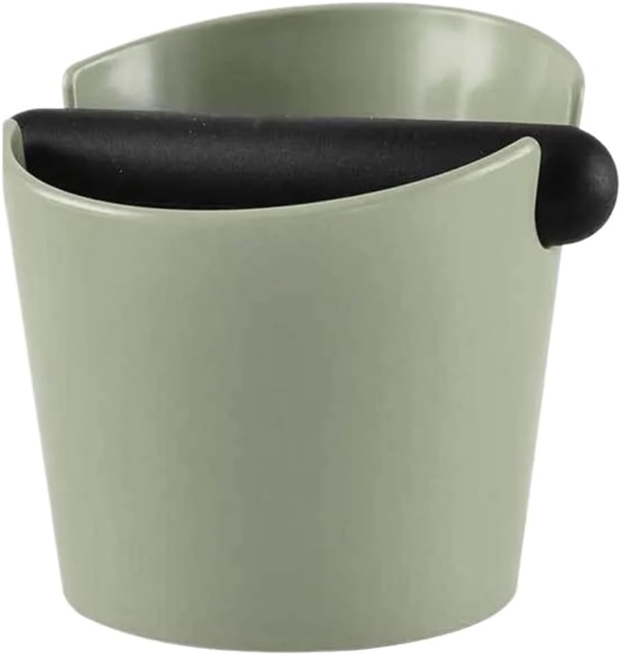 Coffee Box Tapping Anti-slip Coffee Grinding And Dumping Coffee Tool Coffee Shop Accessories，Compatible For CAFEMASY(0.55L Red Knock box)