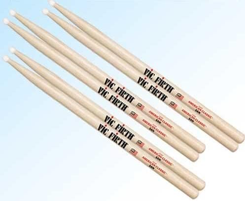 Vic Firth FIRTH5AN Drumsticks Nylon 5AN Outfit Of 3 Sets